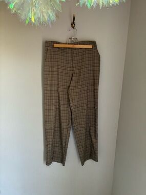 Aureum Margaret Plaid Trouser Pants‎ Size Medium
